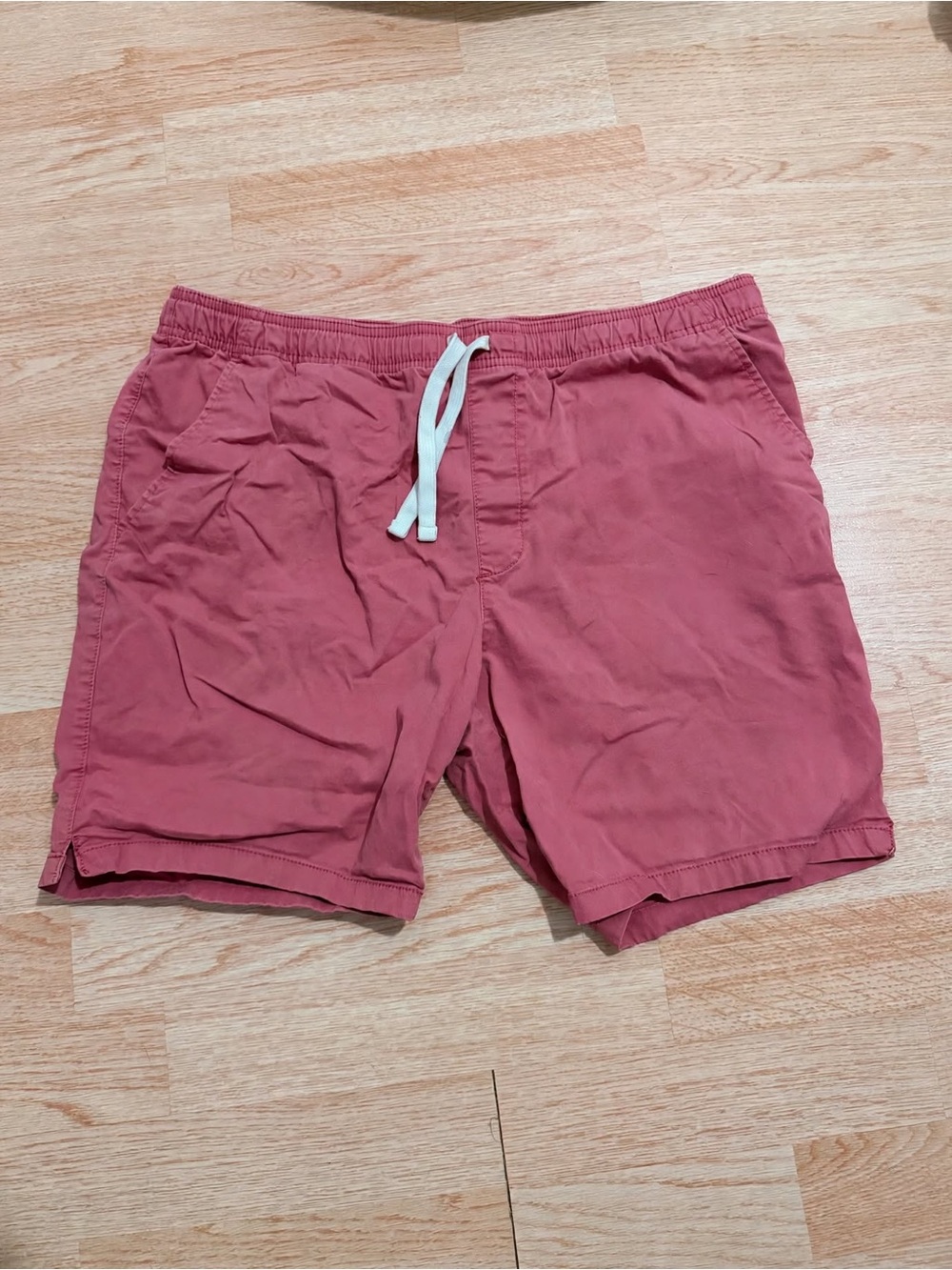 Goodfellow & Co Men's Large Dusty Rose Elastic Waist Drawstring Shorts